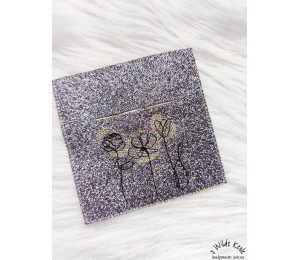 2€ ZUSATZTÜRCHEN 5. Dezember - Stickserie - 10 Geld- oder Gutscheinkartenhülle Vol. 3